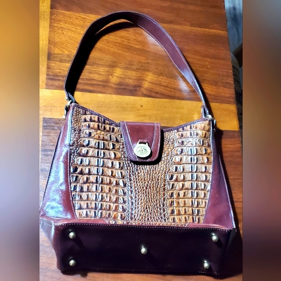 Brahmin Bags Brahman Leather Purse Made In Usa Poshmark